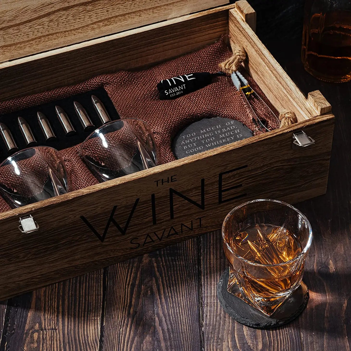 Whiskey 6 Bullet Set