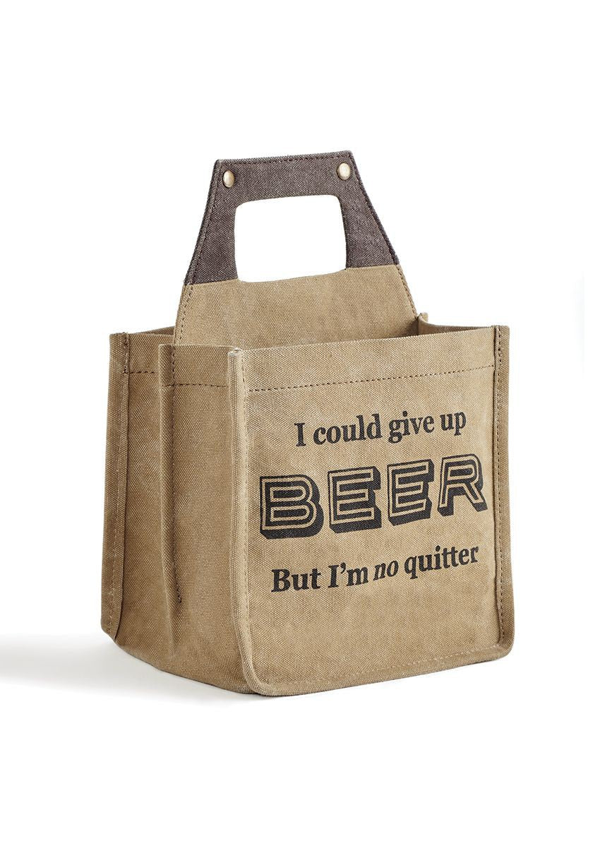 No Quitter Beer Caddy