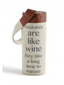Husbands….Wine bag