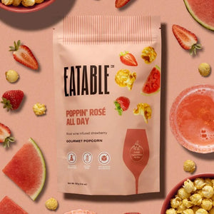 Poppin’ Rose All Day - Gourmet Candied Popcorn