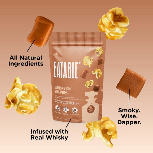 Whisky On The Pops - Gourmet Popcorn
