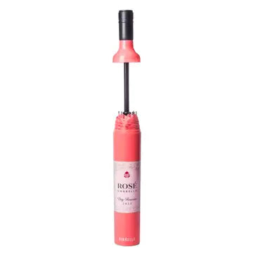 Rose Wine Bottle Umbrella
