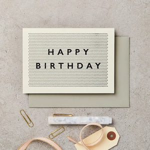 Pinpoint Birthday - Greeting Card