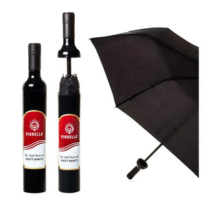 Misty Wine Bottle Umbrella