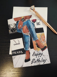 Happy Birthday Greeting Card